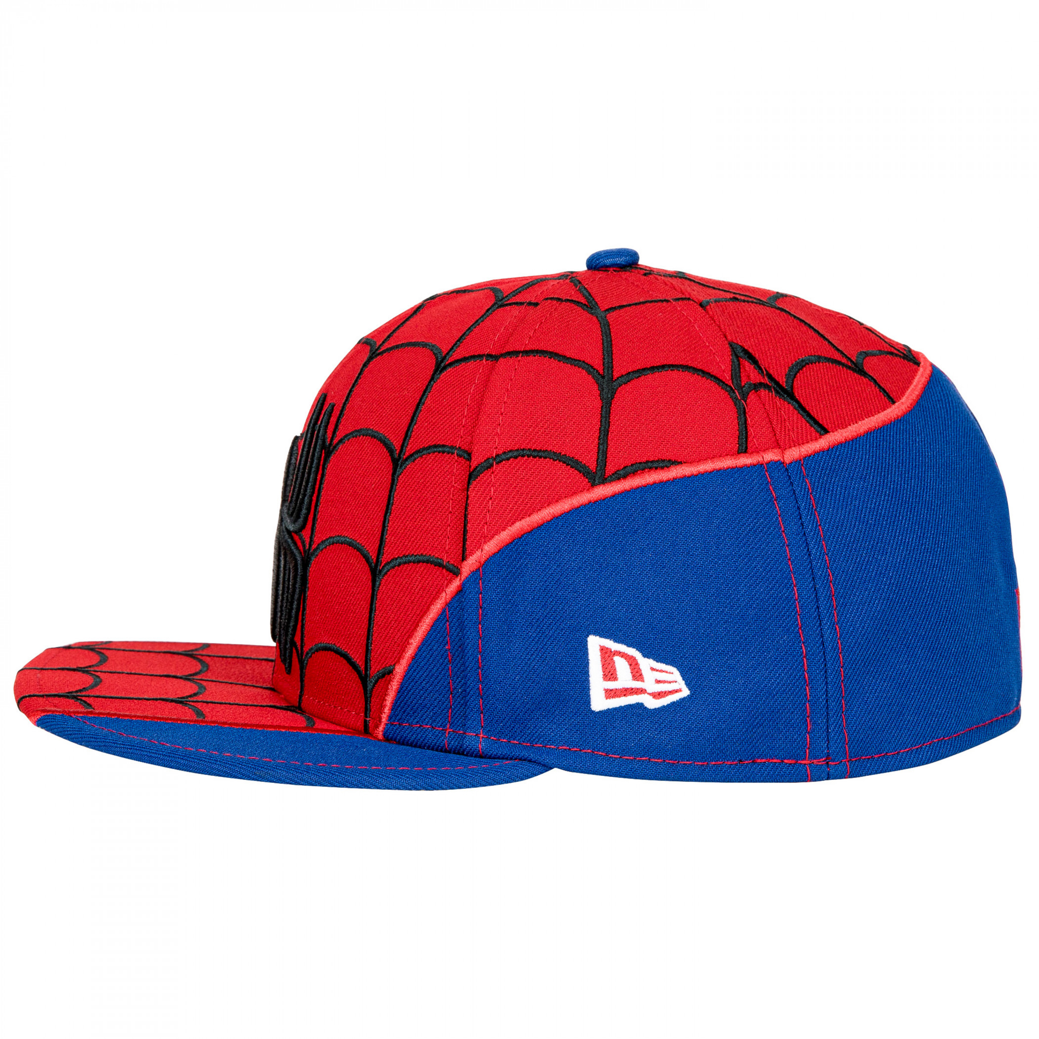 Spider-Man Peter Parker Character Armor New Era 59Fifty Fitted Hat - Limited Edition